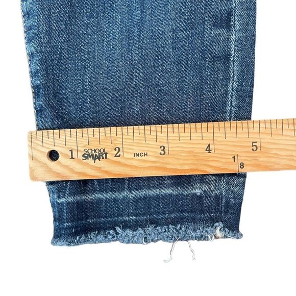 DL1961 Jeans Chrissy Trimtone Skinny Incognito Medium Blue Women's 26 Mid-Rise - Picture 11 of 12